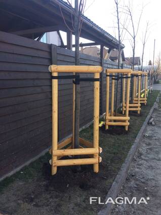 Machine Rounded poles ( Ukraine) виноградный столбик